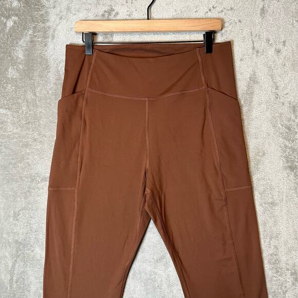 Girlfriend Collective‎ Sz XXL Earth Compressive Pocket Legging Brown Women's - Picture 2 of 6